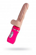 Вибратор Ailighter Telescopic Lover с пультом д/у возвратно-поступательный многорежимный телесный