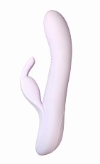 Вибратор Love Story White Rabbit с киваюшим эффектом и клиторальным стимулятором перезаряжаемый