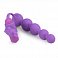 Фото-2 Вибронасадка EasyToys Triple Plesure для двойного проникновения фиолетовая