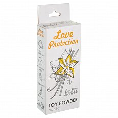 Пудра для игрушек Love Protection с ароматом ванили 15 гр