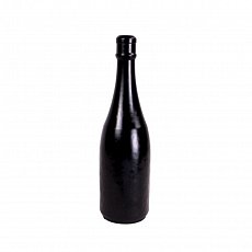 Фаллоимитатор бутылка O-Products черный 34 см
