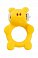 Вибронасадка Beasty Toys Brutal Bear из силикона желтая