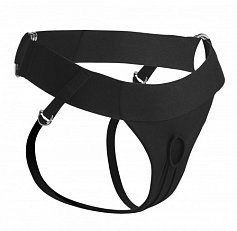 Трусики для страпона Avalon Jock Style черные One Size