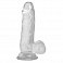 Фото-2 Фаллоимитатор Addiction Crystal прозрачный 15,2 см