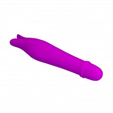 Минивибратор Pretty Love Edward 10 режимов из силикона фиолетовый