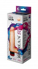 Вибратор Lovetoy Cock Human Style из киберкожи 16 см 306