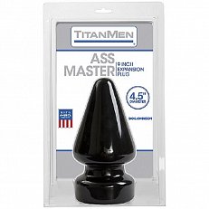 Анальный плаг TitanMen Ass Master черный