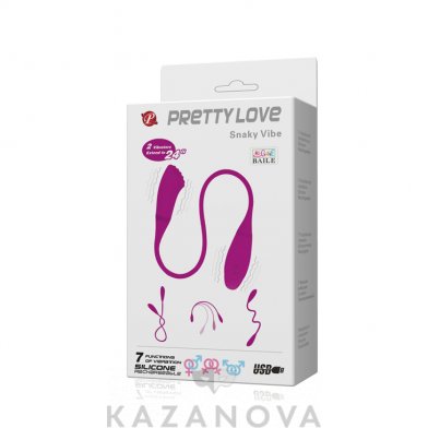 Фото-5 Вибратор Pretty Love Snaky Vibe Baile двусторонний универсальный 3272