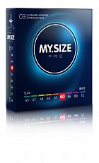 Презервативы MY.SIZE ширина 60 мм, длина 193 мм 3 шт.