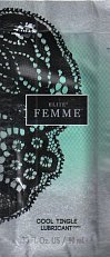 Любрикант 10 мл WET Elite Femme Cool Tingle на гибридной основе с ароматом мяты