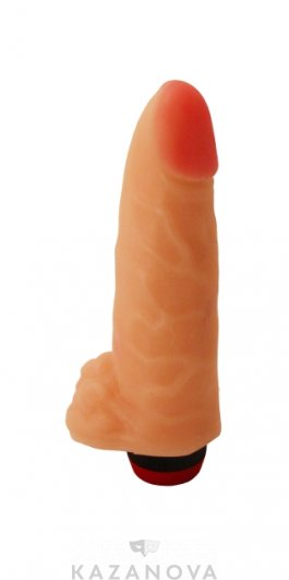 Вибратор LoveToy с небольшой мошонкой многоскоростной 20 см 140