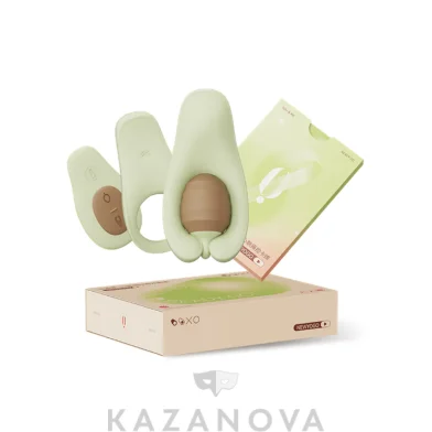 Набор Osuga Newyogo Heartbeat Bundle (виброкольцо и вибратор для трусиков) зеленый