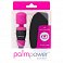 Мини вибромассажер Palmpower Pocket перезаряжаемый черно-розовый