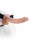 Фото-1 Страпон c полостью Fetish Fantasy Hollow Strap-On телесный 24см