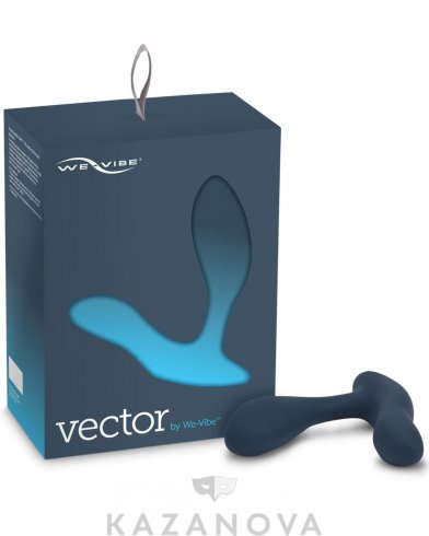 Фото-2 Массажер простаты с вибрацией многопрограммный WE-VIBE Vector синий