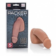 Фаллоимитатор для ношения California Exotic Packer Gear коричневый