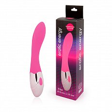 Вибратор Erotic Energy 10 режимов из силикона розовый