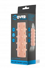 Насадка XLover Soft Booster 14,5 см из киберкожи