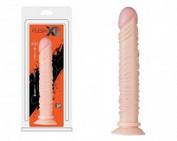 Фаллоимитатор-гигант Flesh XL из ПВХ телесный 28 см