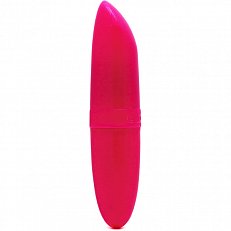 Мини-вибратор Lilo Lipstick розовый пластиковый