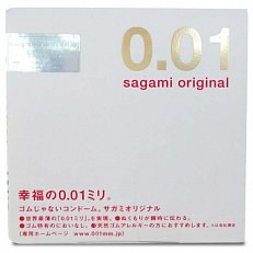 Презерватив полиуретановый сверхтонкий SAGAMI Original 0,01 1 шт.
