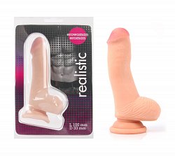 Фаллоимитатор EroWoman Realistic реалистичный на присоске 13.5 см