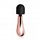 Фото-1 Вибромассажер Rosy Gold Curve Massager перезаряжаемый золотой