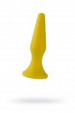 Анальная втулка Sitabella из Ultralatex жёлтая 11,5см