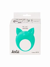 Виброкольцо эрекционное Lola Games Mimi Animals Lemur Remi бирюзовое