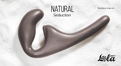 Страпон анатомический Lola Games Natural Seduction черный