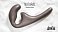 Страпон анатомический Lola Games Natural Seduction черный