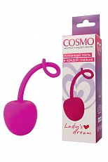 Вагинальный шарик Cosmo Lady's dream в виде яблока из силикона