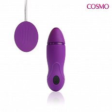 Виброяйцо Cosmo Lady's Dream фиолетовое 8 режимов вибрации