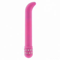 Вибратор Diamond Pink G-Sense 20 см