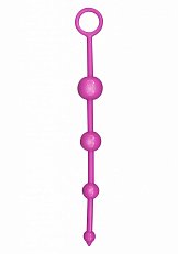 Анальная цепочка Funky butt beads фиолетовая