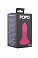 Анальная втулка POPO Pleasure из TPE розовая 13,0 см