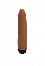 Вибратор многоскоростной реалистичный LoveToy телесный 19,5 см 100