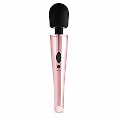 Вибромассажер Rosy Gold Wand Massger перезаряжаемый золотой