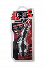 Вибратор ToyFa Black&Red анальный 10 режимов вибрации черный 327