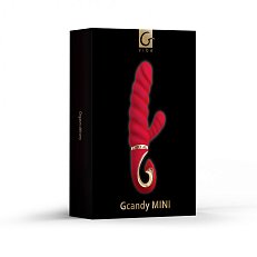 Многорежимный вибратор Gvibe Gcandy Mini красный
