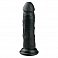 Фаллоимитатор EasyToys Realistic Dildo реалистичный черный 15,5 см