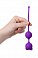 Фото-2 Вагинальные шарики A-Toys Pleasure Balls силиконовые фиолетовые