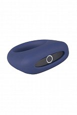 Эрекционное кольцо Magic Motion DANTE из силикона синее