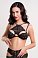Фото-2 Бралетт Erolanta Lingerie кружевной с декоративными перемычками