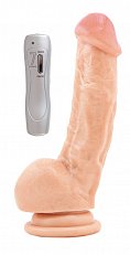 Вибратор на присоске RealStick#108 телесный из PVC 17 см