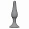 Фото-1 Анальная втулка Lola Toys Slim Anal Plug small силиконовая серая