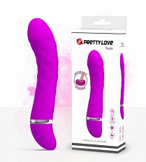 Вибратор Pretty Love Truda многорежимный из силикона фиолетовый
