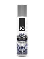 Любрикант 30 мл на силиконовой основе с охлаждающим эффектом JO Premium Cooling