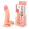 Фаллоимитатор EroWoman Realistic телесный реалистичный с мошонкой на присоске 21 см