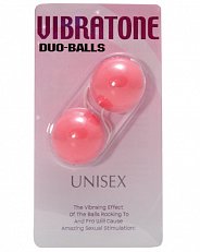 Вагинальные шарики Vibratone розовые 3,2 см